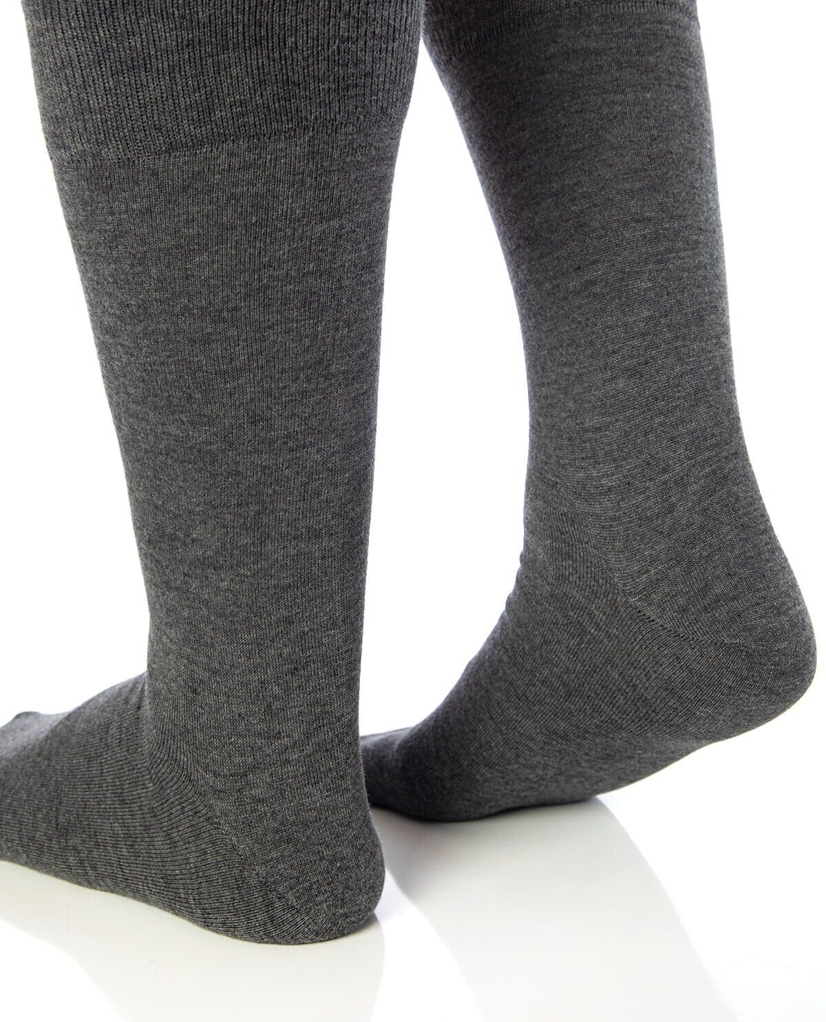 Bambu Çorap Gri Exclusive Çift Kat