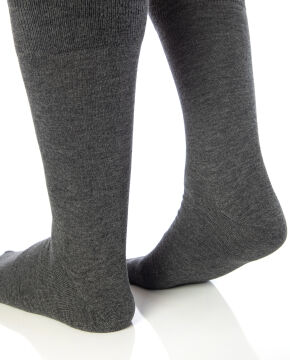 Bambu Çorap Gri Exclusive Çift Kat