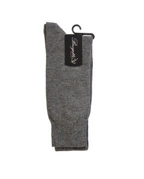 Bambu Çorap Gri Exclusive Çift Kat