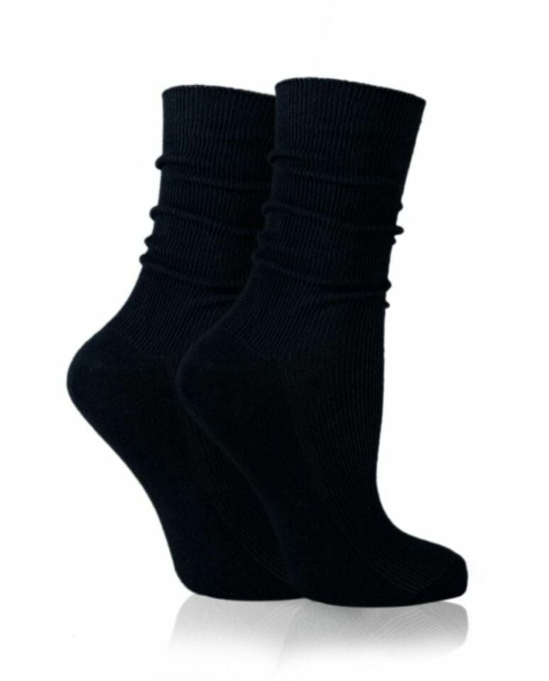 Siyah Soket Çorap Lina Brogetti