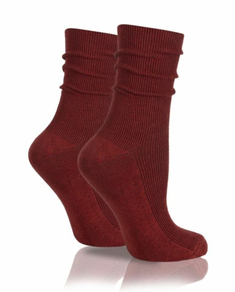 Kiremit Soket Çorap Lina Brogetti