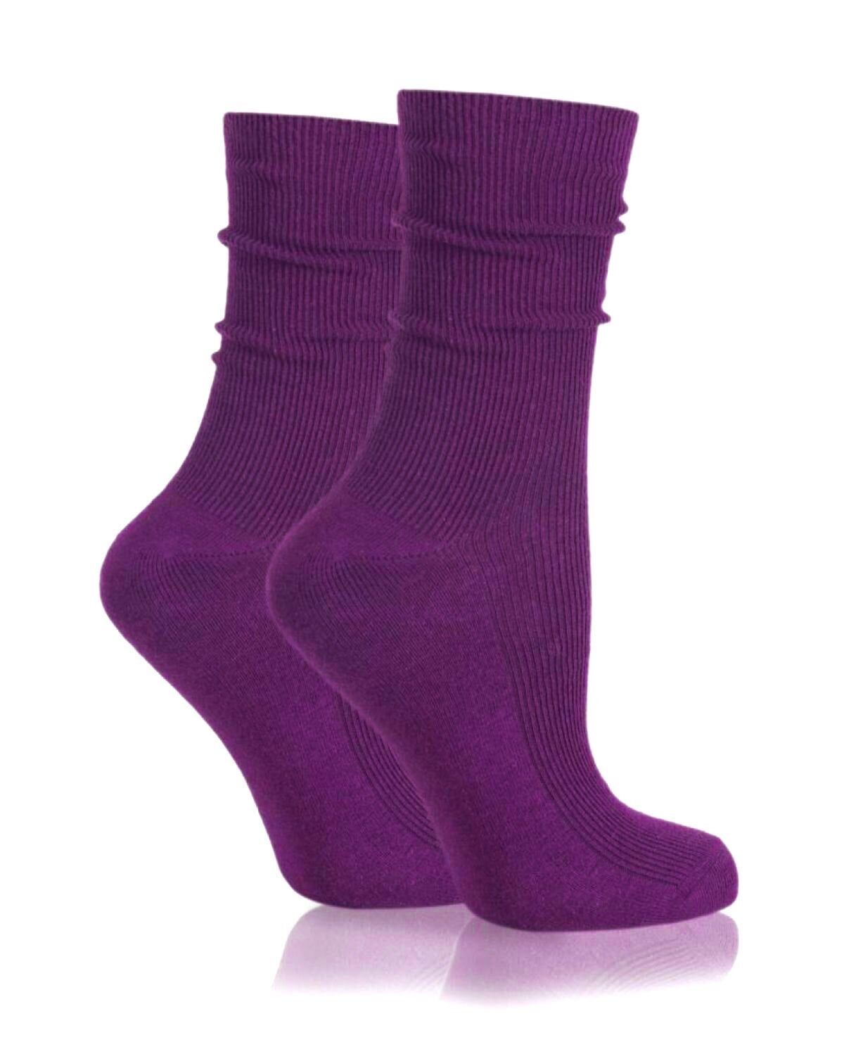 Mor Soket Çorap Lina Brogetti