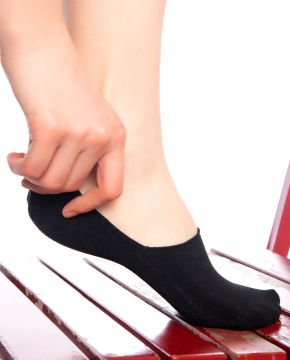 6lı Eko Paket Kaymaz Taban Bambu Kadın Babet Çorap
