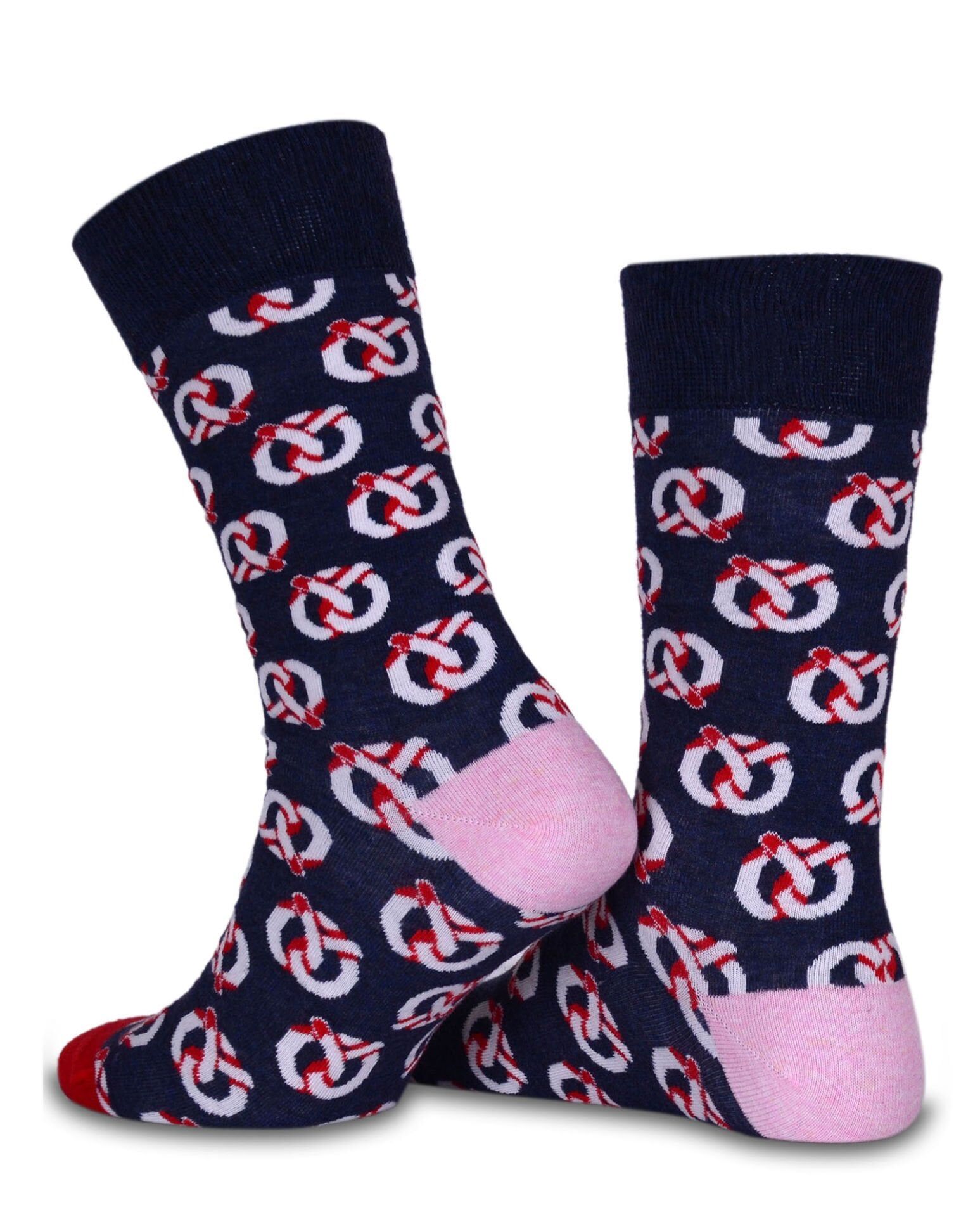 Gemici Düğümü Desenli Soket Çorap Daniel