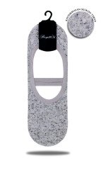 Gri Nopeli Desen Pilates Çorap GRİ - 35/39