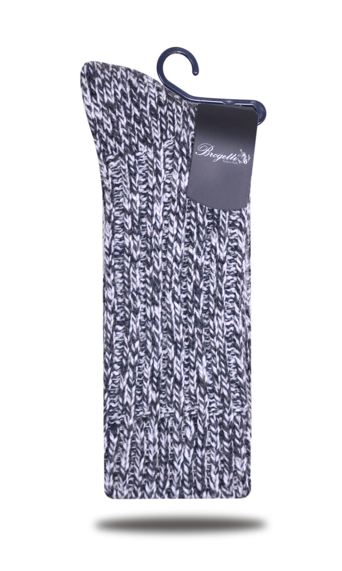 Gri Muline Kışlık Soket Çorap