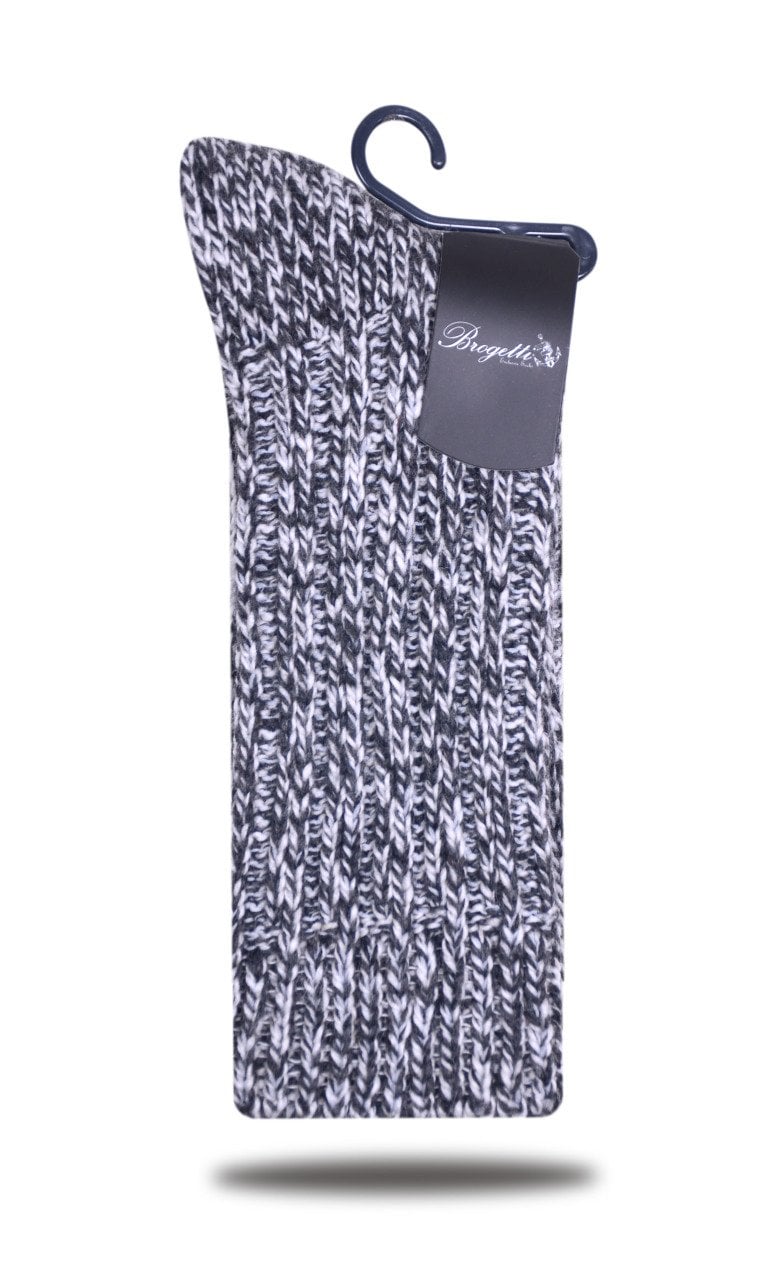 Gri Muline Kışlık Soket Çorap GRİ - TEK BEDEN