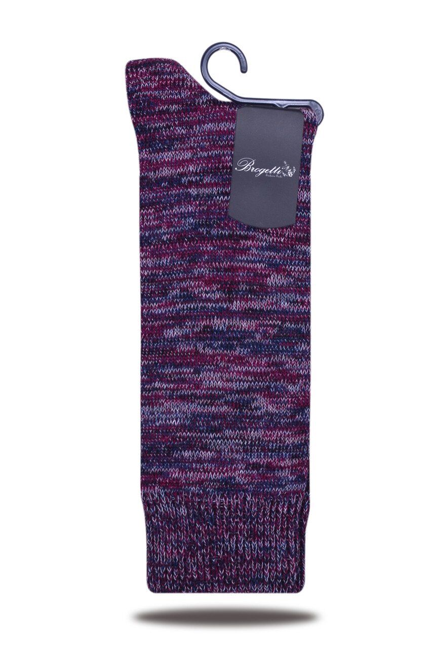 Bordo Muline Kışlık Soket Çorap Cleo BORDO - TEK BEDEN