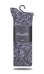 Füme Muline Kışlık Soket Çorap FÜME - TEK BEDEN