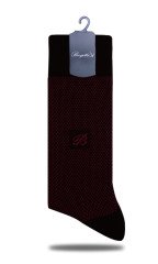 Danton Exclusive Bordo Nokta Desen Erkek Çorap BORDO - 42/44