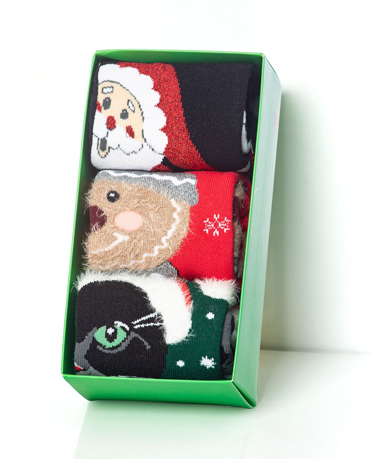 Havlu 3lü Paket Yılbaşı Çorabı