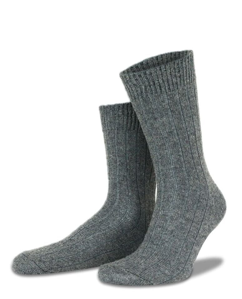 Erkek Yün Çorap Kışlık Füme Renk Socks Concept