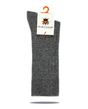 Erkek Yün Çorap Kışlık Füme Renk Socks Concept