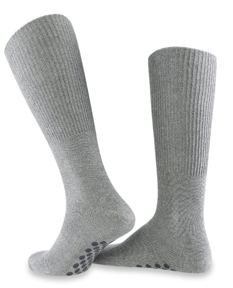 Simli Dizaltı Büyük Beden Çorap Tabanı Kaymaz  Silikonlu