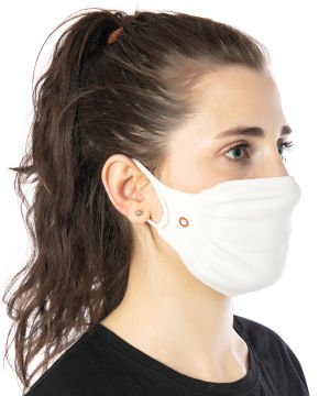 3lü Paket Steril Antibakteriyel Yıkanabilir Beyaz Maske