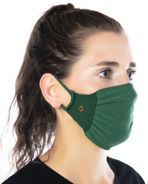 3lü Paket Steril Antibakteriyel Yıkanabilir Yeşil Maske
