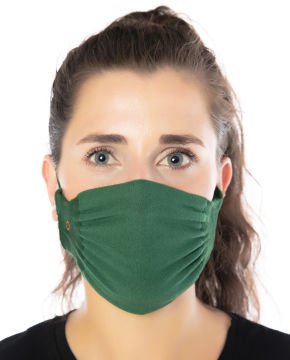 3lü Paket Steril Antibakteriyel Yıkanabilir Yeşil Maske