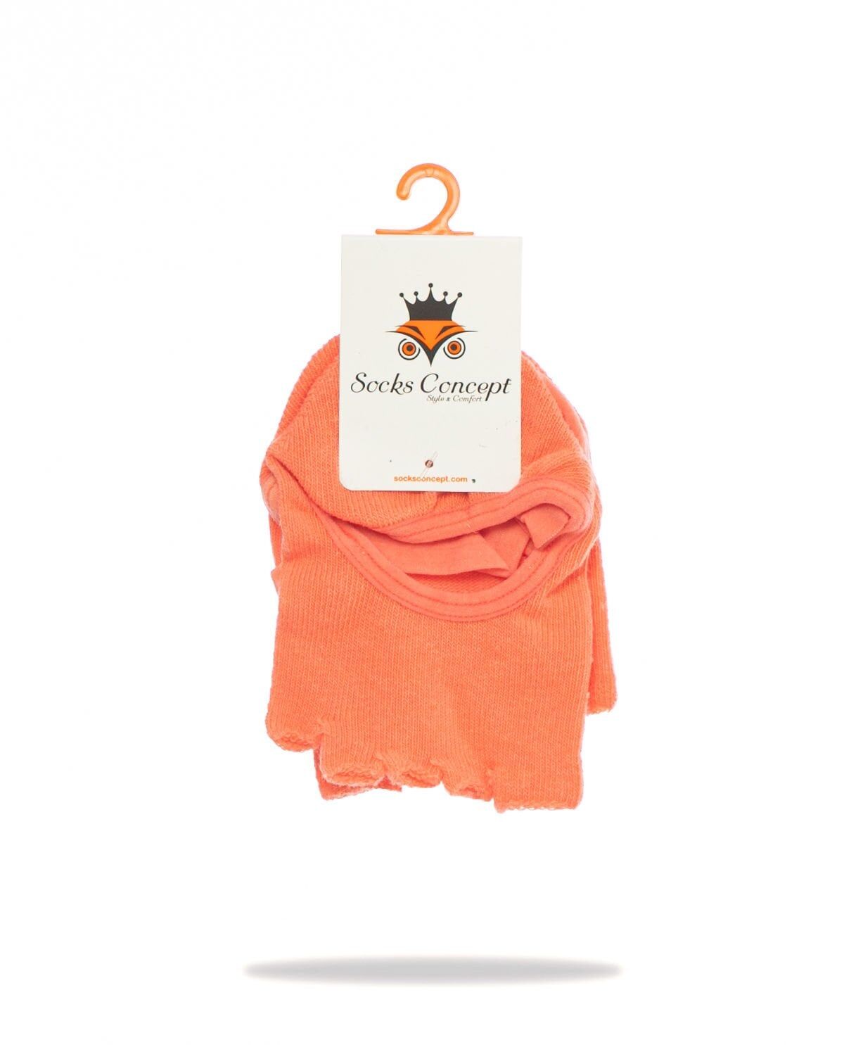 Pilates ve Yoga Çorabı Lastikli Turuncu Renk