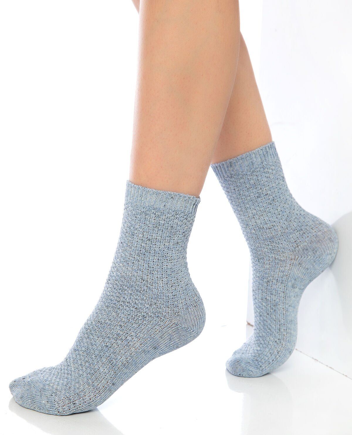 Renkli Kadın Kışlık Çorap 5li Paket