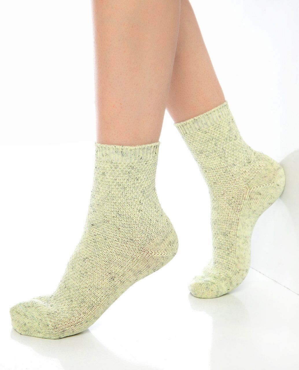 Renkli Kadın Kışlık Çorap 5li Paket RENKLİ - 36/40