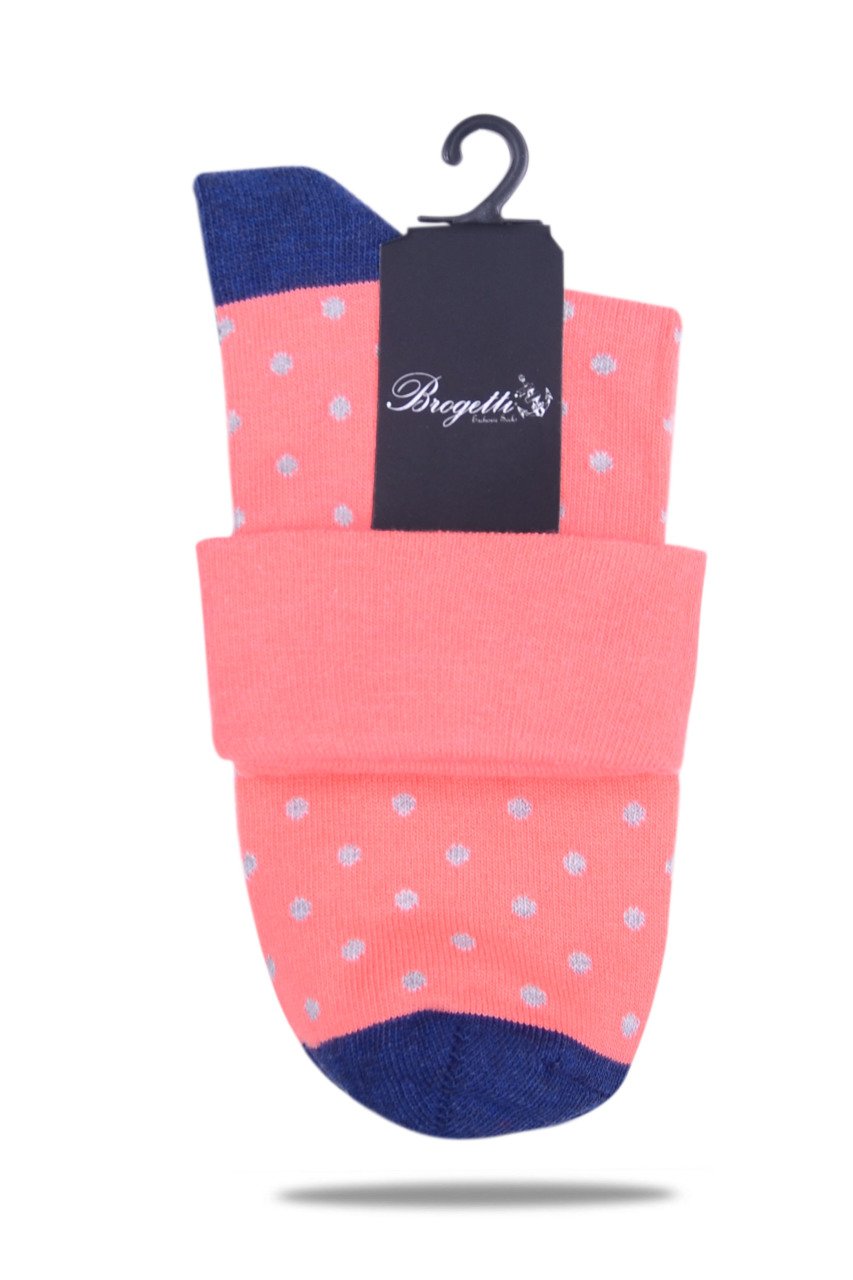 Katlamalı Yavruağzı Soket Çorap Ponçik YAVRUAĞZI - TEK BEDEN