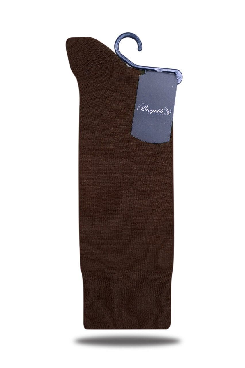 Kahverengi Bambu Erkek Soket Çorap KAHVERENGİ - 42/44