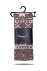 Nopeli Diz Altı Soket Çorap Açık Kahve Terra SÜTLÜ KAHVE - TEK BEDEN