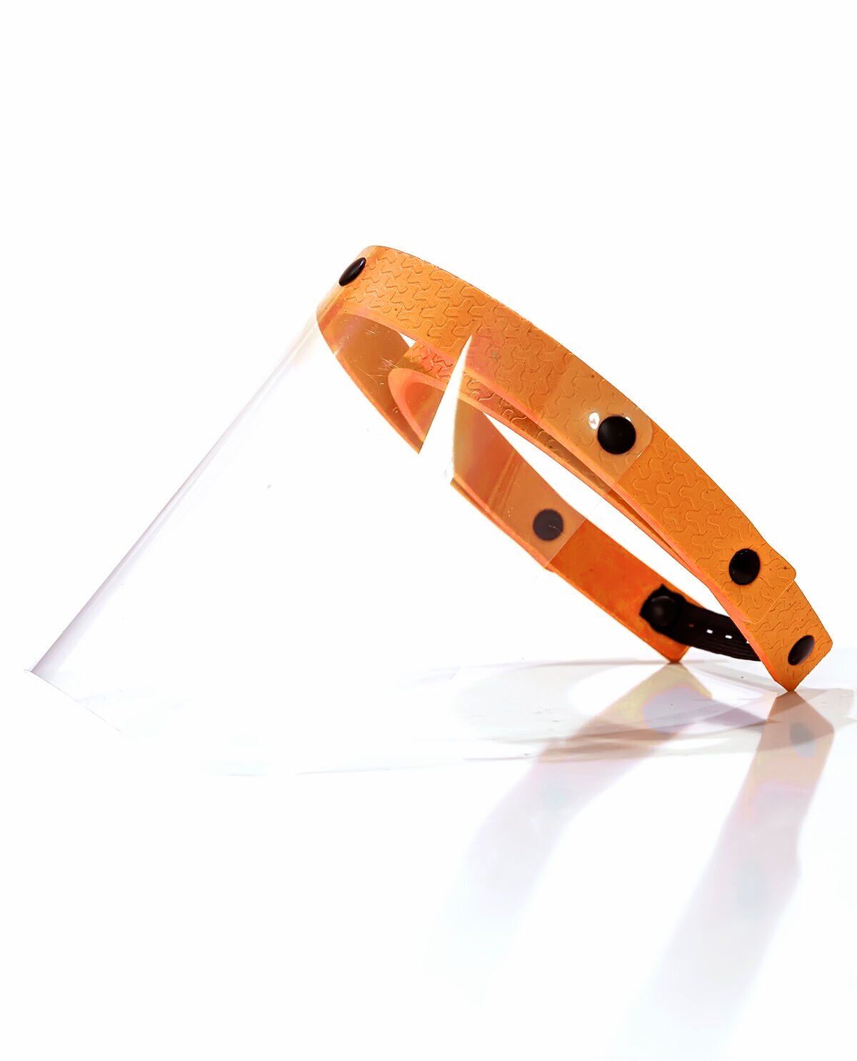 Yüz ve Göz Koruyucu Siperlik 3lü Paket Turuncu Renk