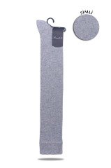 Simli Dizüstü Çorap Gri Silvery GÜMÜŞ