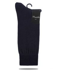 Lacivert Exclusive Bambu Çorap Yazlık İnce LACİVERT - 42/44