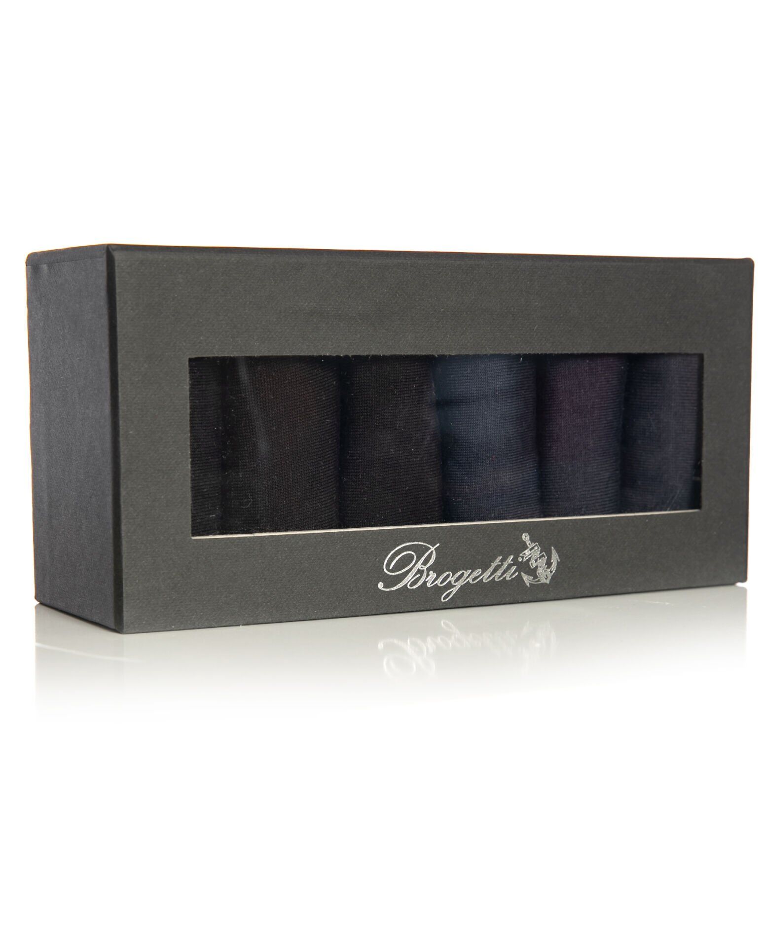 6lı Paket Füme ve Kahverengi İnce Bambu Soket Çorap