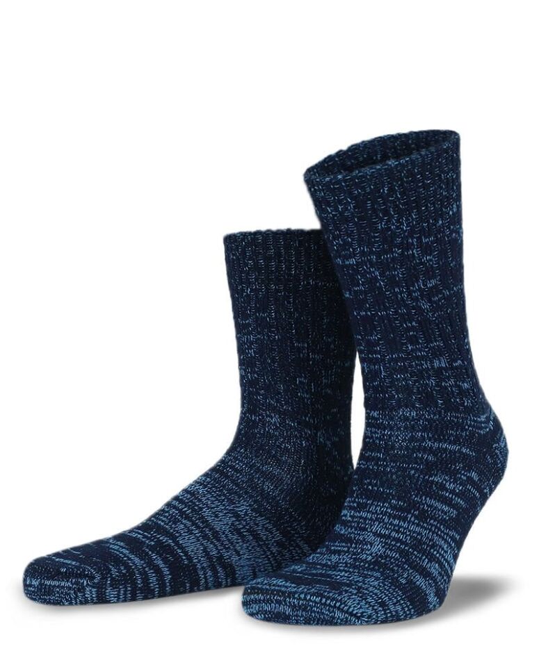 Lacivert Muline Erkek Kışlık Soket Çorap