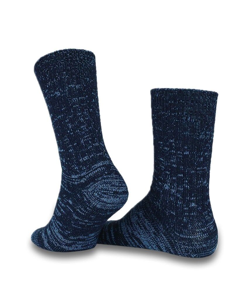 Lacivert Muline Erkek Kışlık Soket Çorap