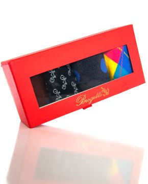 4lü Paket Renkli Erkek Soket Çoraplar