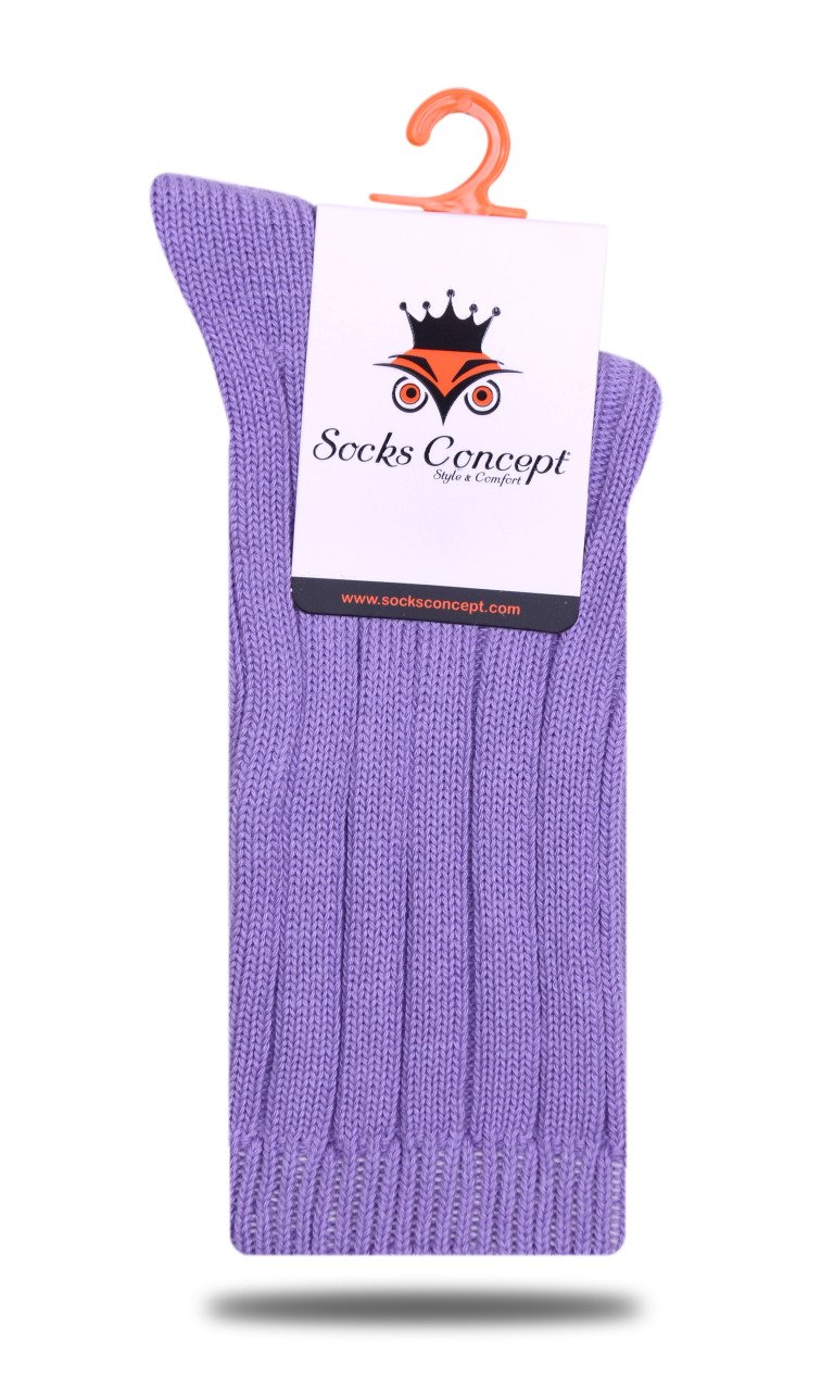 Kadın Kışlık Soket Çorap Lila Renk LİLA - 35/39