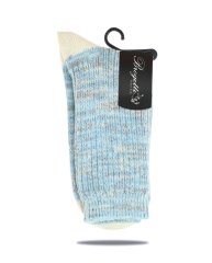 Mavi Muline Erkek Kışlık Yün Çorap MAVİ - TEK BEDEN