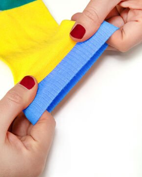 Renkli Unisex Çocuk Çorabı Burun Dikişsiz
