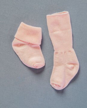 Düz Renk Kız Bebek Çorabı 3lü Eko Paket