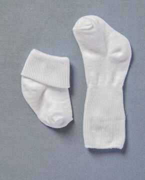 Düz Renk Kız Bebek Çorabı 3lü Eko Paket