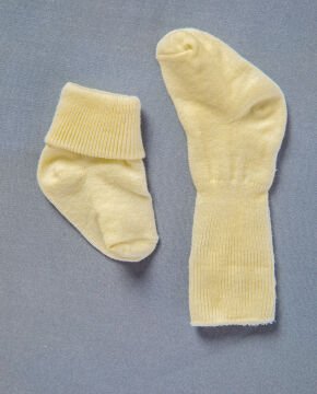 Düz Renk Kız Bebek Çorabı 3lü Eko Paket