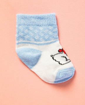 Desenli Erkek Bebek Çorabı 3lü Paket
