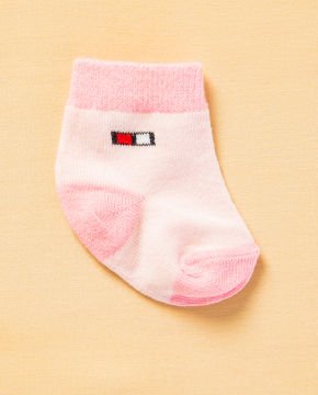 3lü Eko Paket Renkli Desenli Kız Bebek Çorap