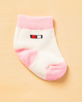 3lü Eko Paket Renkli Desenli Kız Bebek Çorap