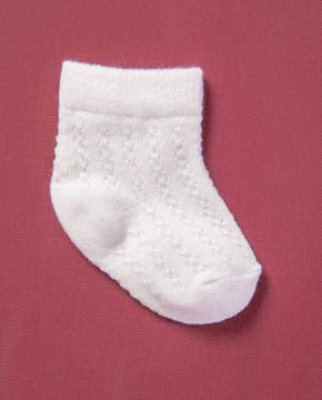 3lü Eko Paket Örgü Desenli Kız Bebek Çorabı