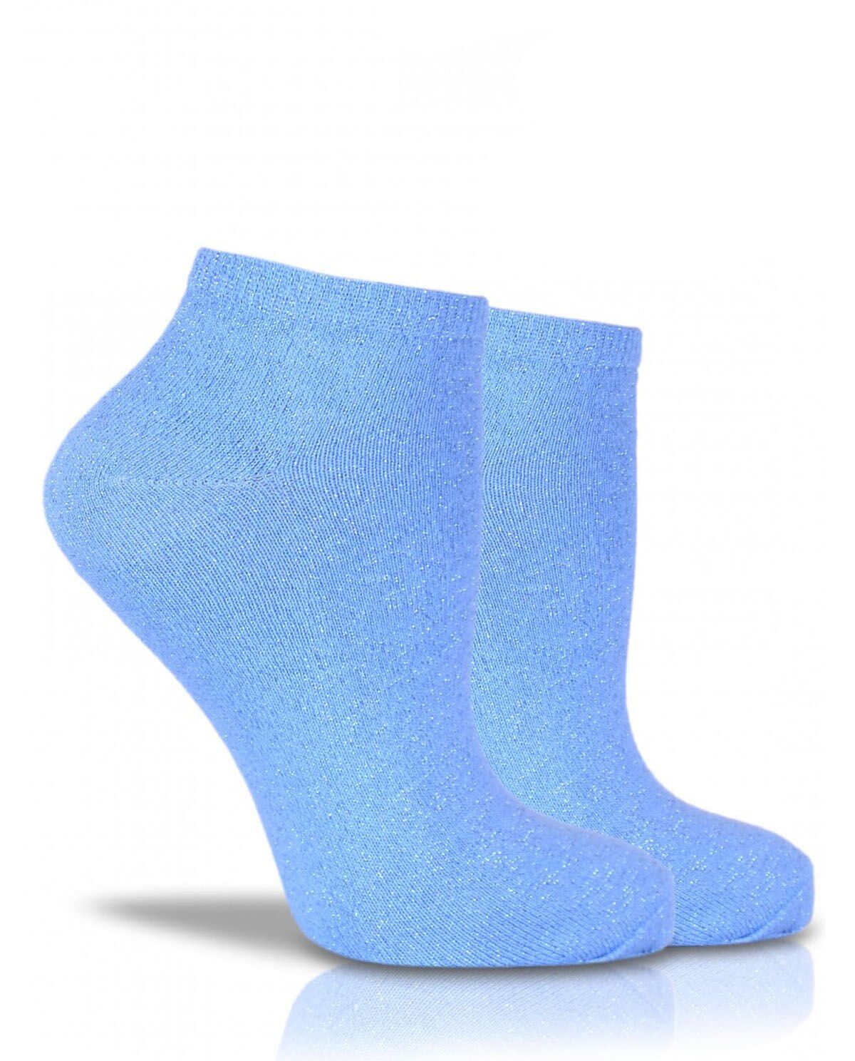 Mavi Simli  Çorap Ella