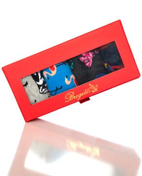4lü Paket Çeşitli Hayvan Desenli Erkek Soket Çoraplar