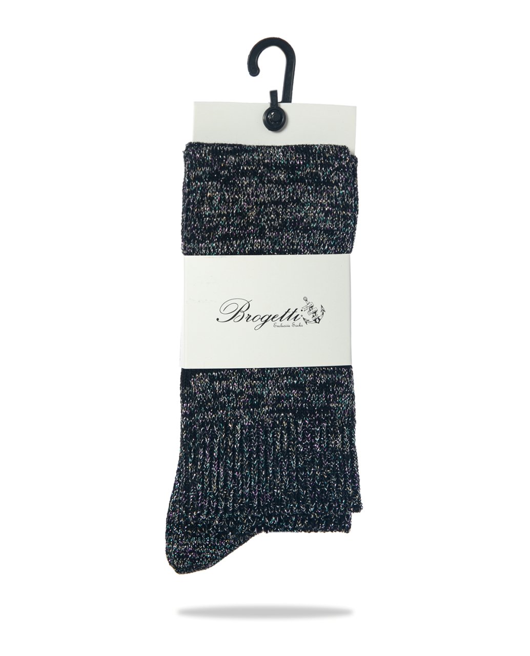 Multi Color Simli Çizgili Dizaltı Çorap RENKLİ - 35/39