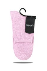 Pembe Simli Soket Çorap Charlie PEMBE - 35/39