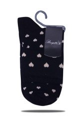 Kalp Desenli Soket Çorap RENKLİ - 35/39