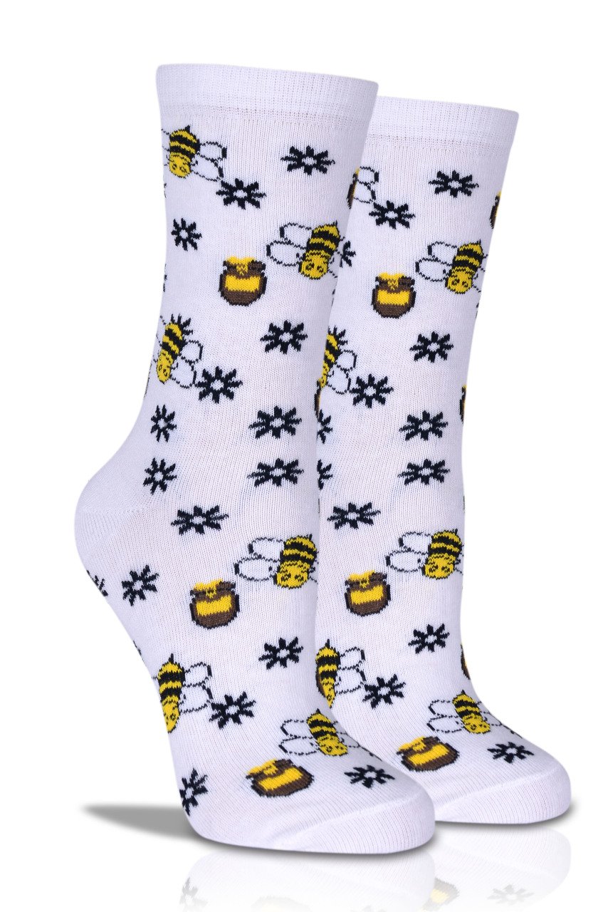 Arı Desenli Soket Çorap RENKLİ - 35/39